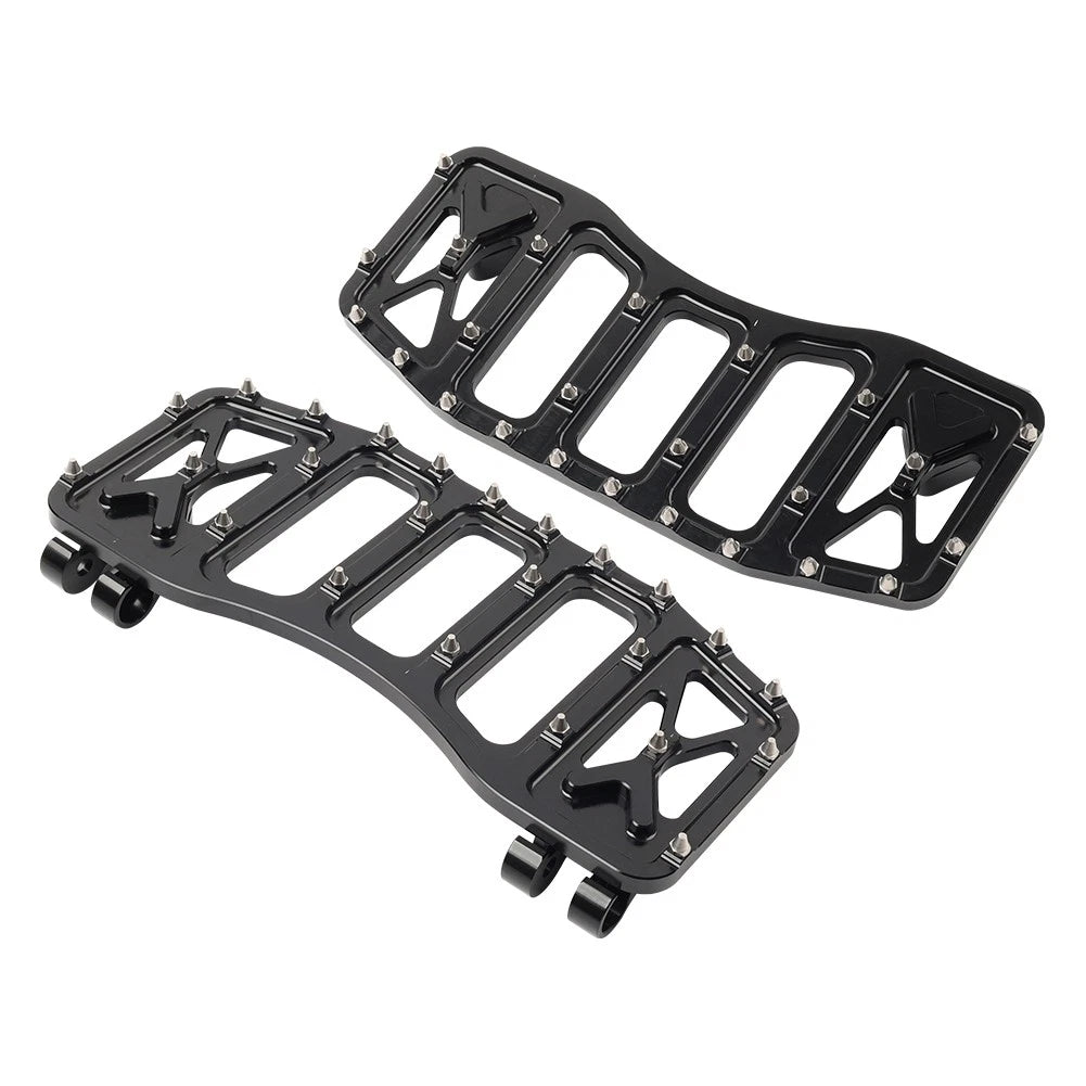2pcs Front Foot Pedal For Harley Touring 86+ Softail FL 86-17 Dyna FLD 2012-16