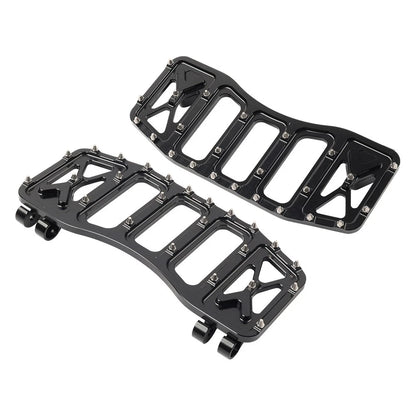 2pcs Front Foot Pedal For Harley Touring 86+ Softail FL 86-17 Dyna FLD 2012-16