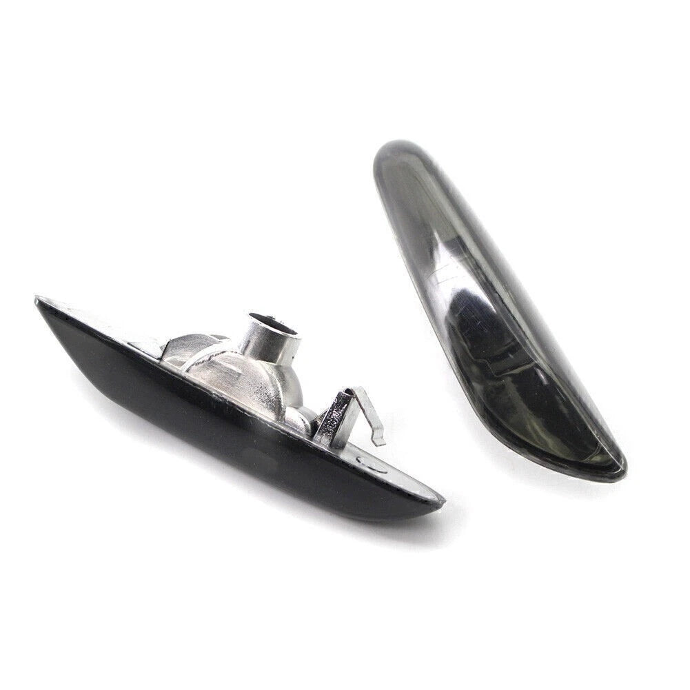 Side Marker Light Turn Signal Lamp Fit BMW E46 4DR 02-05 63137165915 Smoke Gray