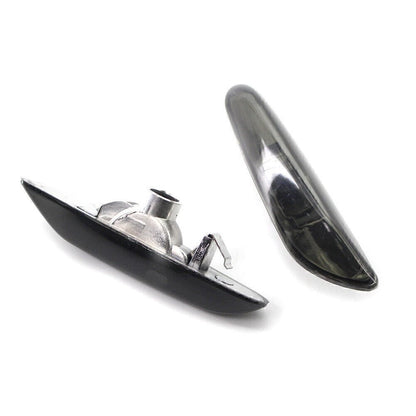 Side Marker Light Turn Signal Lamp Fit BMW E46 4DR 02-05 63137165915 Smoke Gray