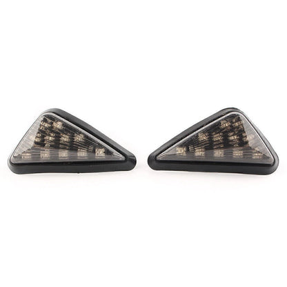 Smoke Turn Signal LED Lamp Amber Light Indicator Fit Kawasaki Ninja ZX6R 1998-06