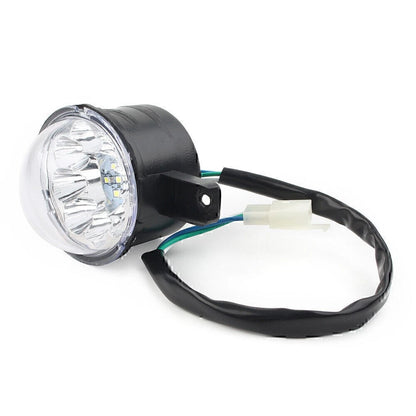 Head Light W/3 Wires Male Plug For  110CC 125C ATV Quad For TaoTao For Coolster