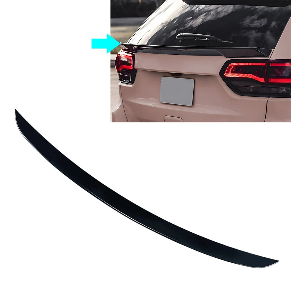 Rear Trunk Middle Spoiler Wing For Jeep Grand Cherokee SRT 2012-2021 Black