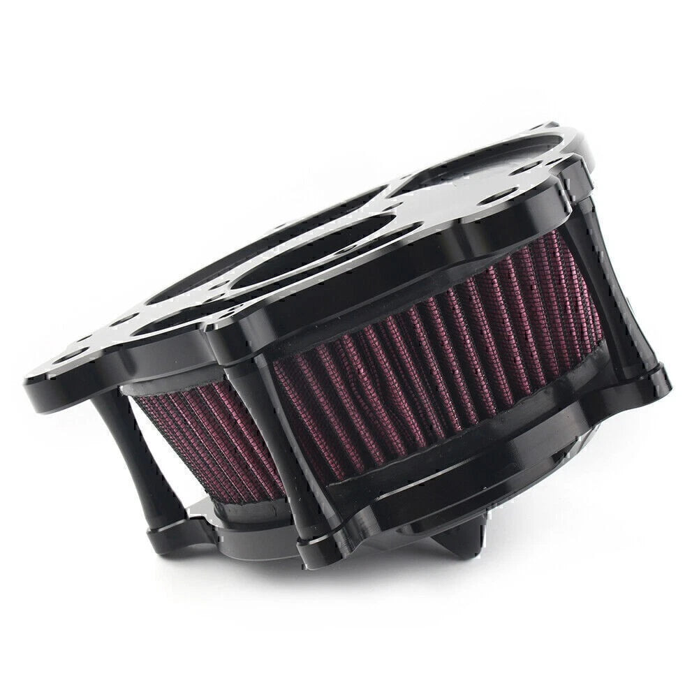 Turbine Air Cleaner Spike Intake Filter For Harley Softail 1993-15 Touring Dyna