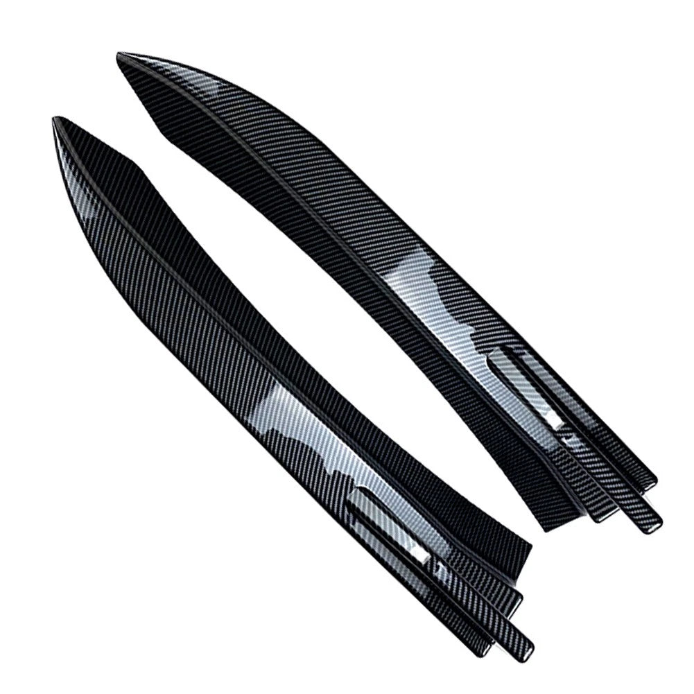 1 Pair Rear Bumper Splitter Diffuser Canards For BMW 3 Series F30 M-Sport 12-18