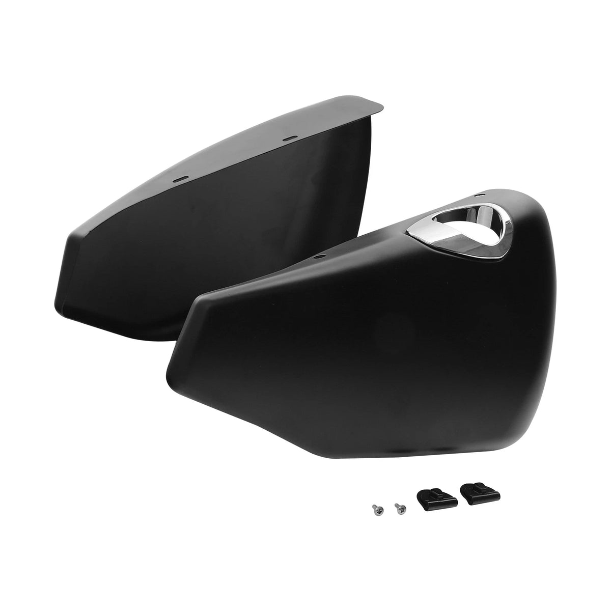 Left Right Battery Side Fairing Covers Fit For Harley Sportster XL883 1200 14-22