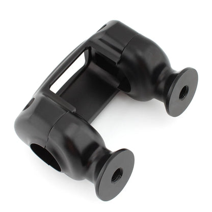 1 1/4" Handlebar 32mm Riser Top Clamp Kit For Harley Softail Street Bob Black
