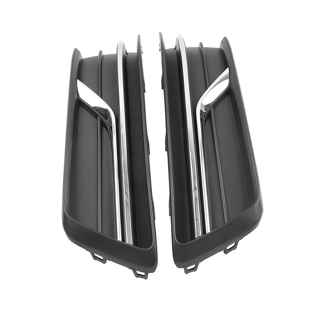 Front Bumper Lower Fog Light Bezel Cover 1 Pair Fit For VW Passat 2016-2019 2018
