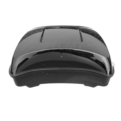 Chopped Trunk Backrest Pad Mount Rack Fit For Harley Electra Street Glide 14-Up