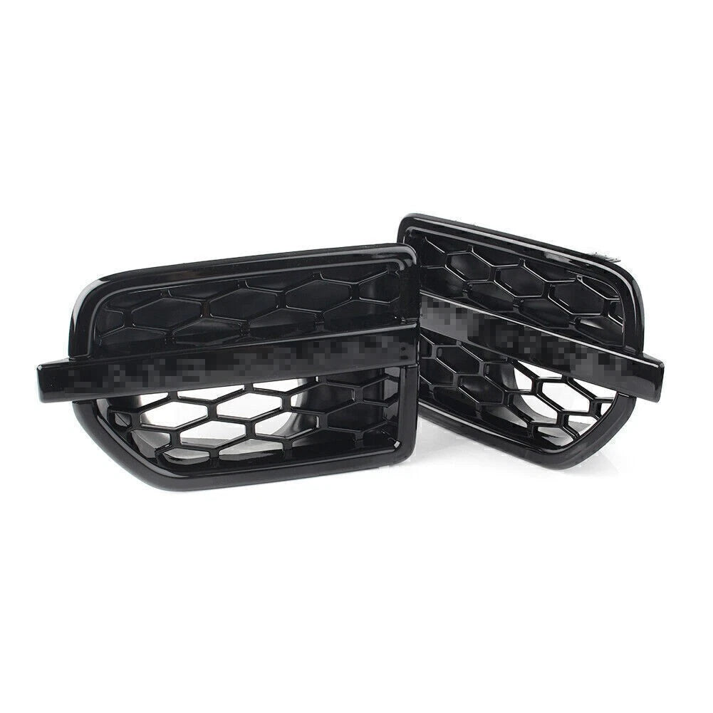 Side Grille Air Intake Fender Vent in Santorini Gloss For Land Rover LR4 10-16