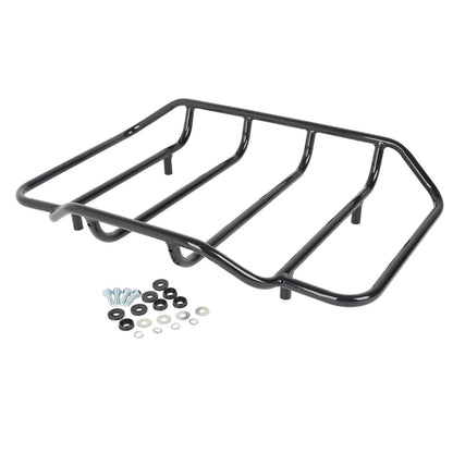 Chopped Trunk Two Up Mount Rack Fit For Harley Touring  Electra Road Glide 97-08