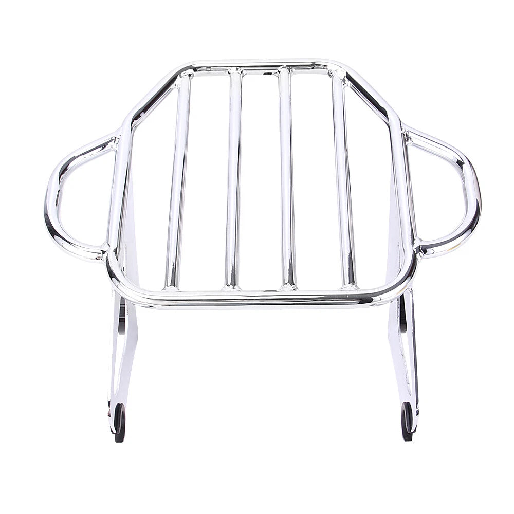 Chrome Detachable Two Up Tour Pack Pak Luggage Rack For Harley Touring 2009-2022