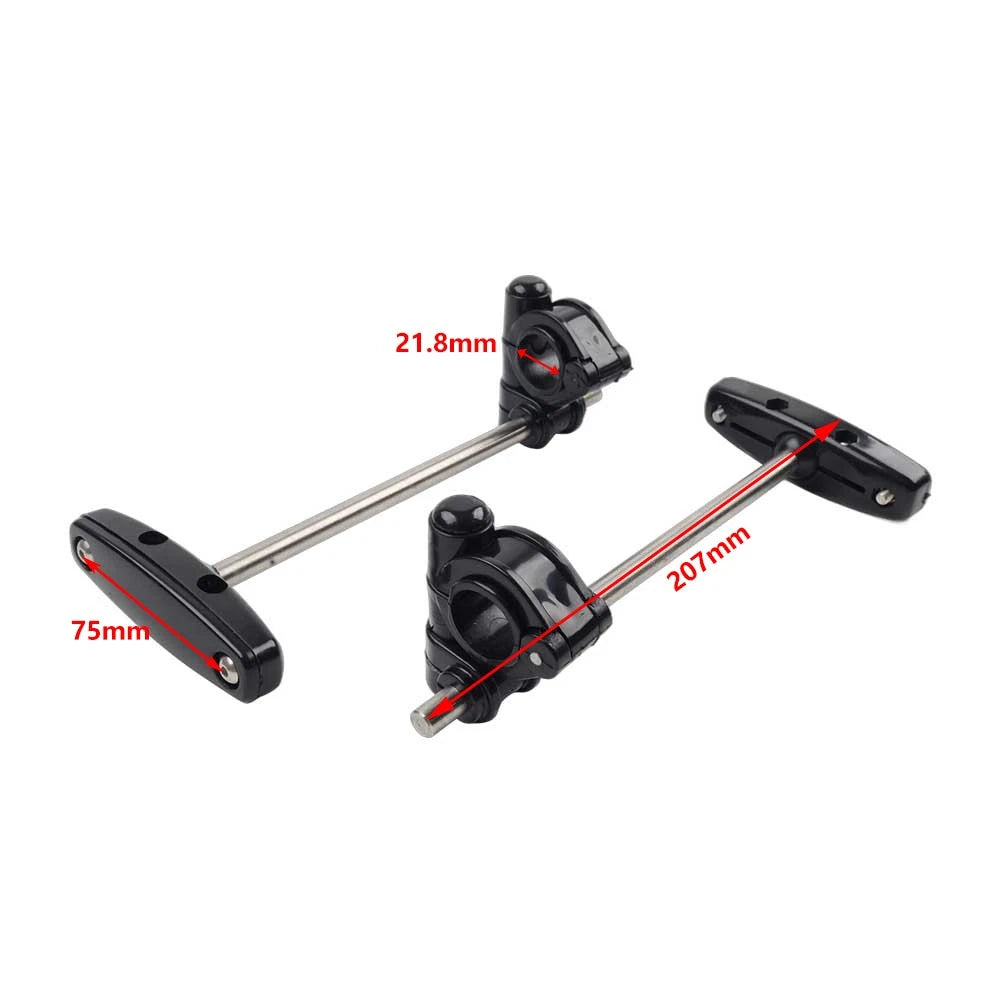 Universal Motorcycle 7/8 22mm Standard Handlebar Windshield Bracket Mount