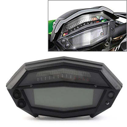 Motor Digital Tachometer Speedometer Gear Indicator Odometer For Kawasaki Z1000