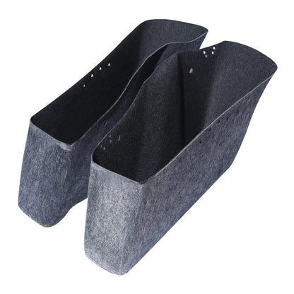 Drop-in Saddlebag Insert Carpet Liner Fit For Harley Touring Electra Glide 14-Up