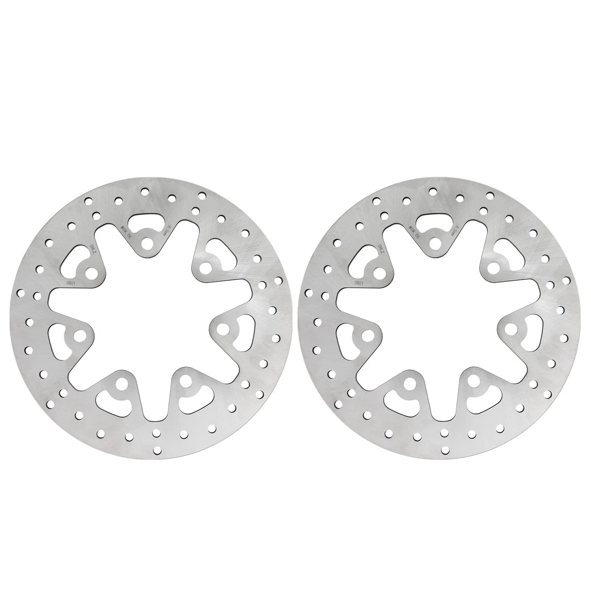 2x 11.8" Front Brake Disc Rotors Fit For Harley Street Road Glide King 2014-2025