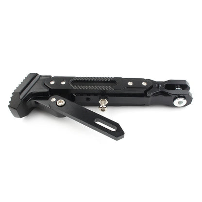CNC Foot Support Side Stand Parking Leg Kickstand Adjustable Black Motorcycle US