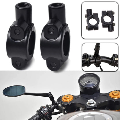 For CFmoto Cforce 600 500 1000 ATV Rearview Side Mirrors + HandleBar Mount Clamp