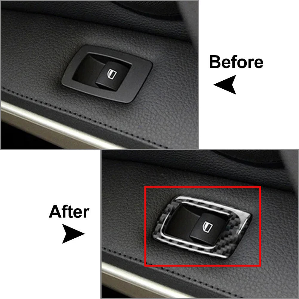 Window Lift Switch Panel Cover Trim LHD Fit BMW 3 Series E90 2005-2012
