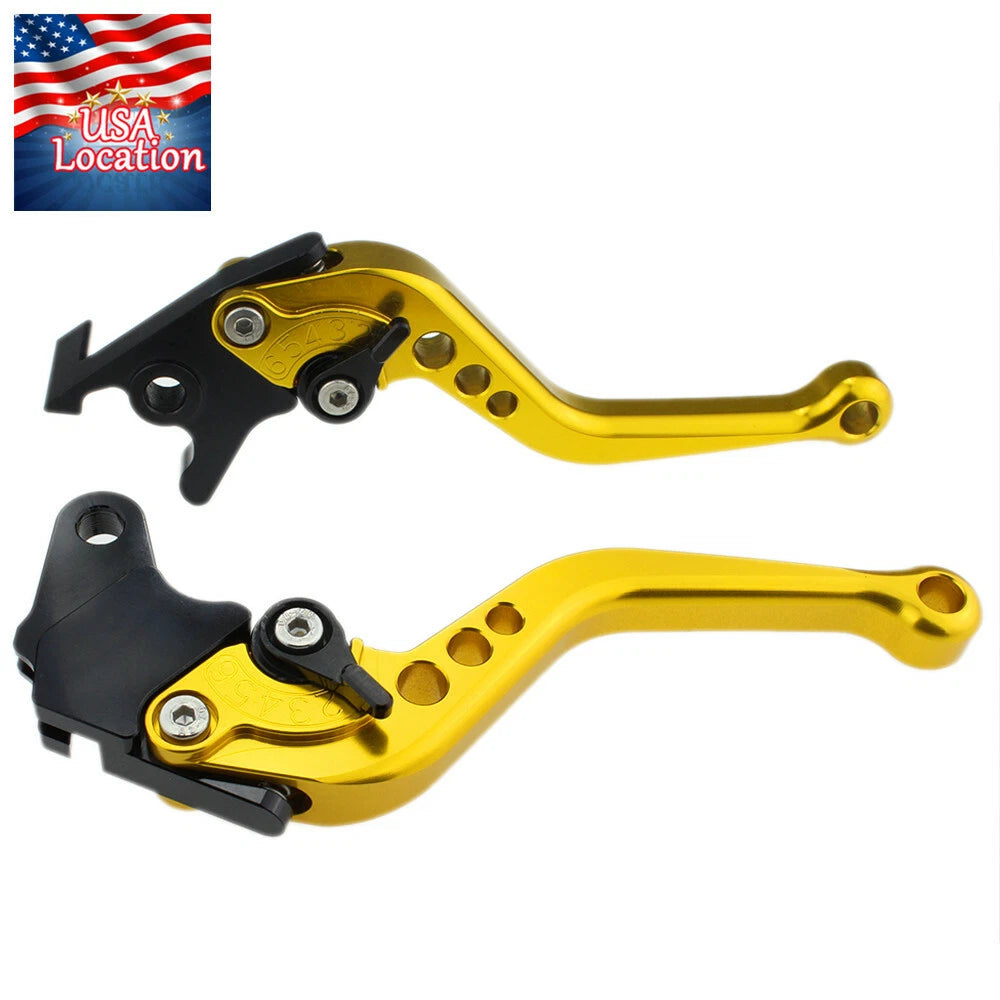 For TTR125 L/LE/LW Front Disc Brake 2000-2016 CNC Brake Clutch Levers Short Pair