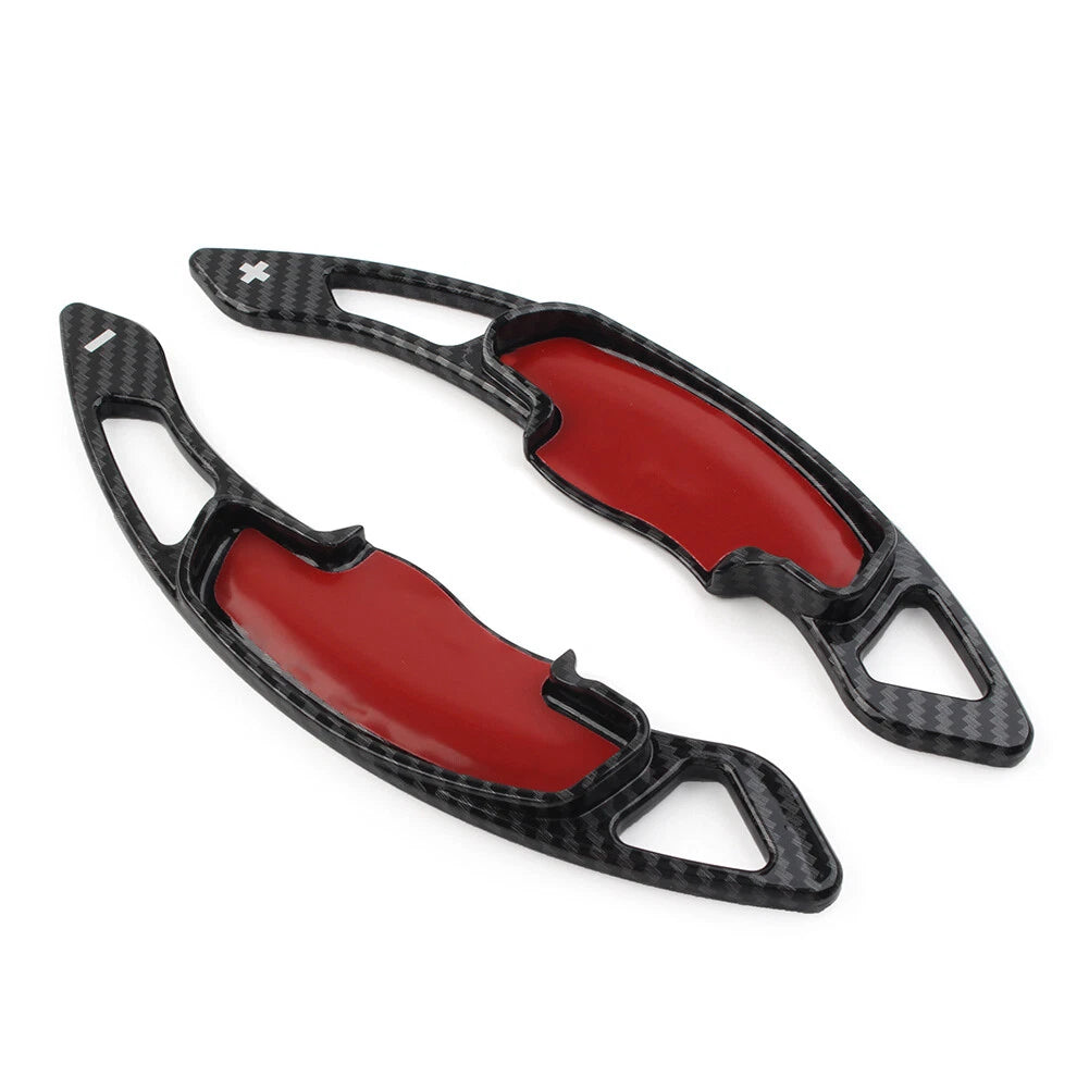 2x Steering Wheel Paddle Shifter Extension Carbon For Honda Accord Civic CR-V US