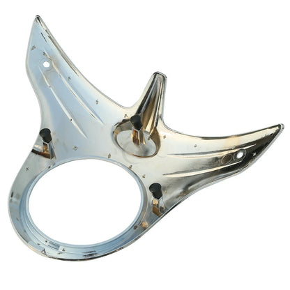 Front Outer Fairing &Headlight Bezel For Indian Chieftain Dark Horse 16-18 Black