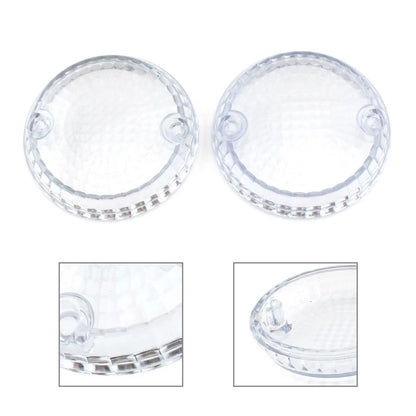 Clear Turn Signal Lens Cover For Kawasaki Vulcan 1500 Classic Mean Streak Pair