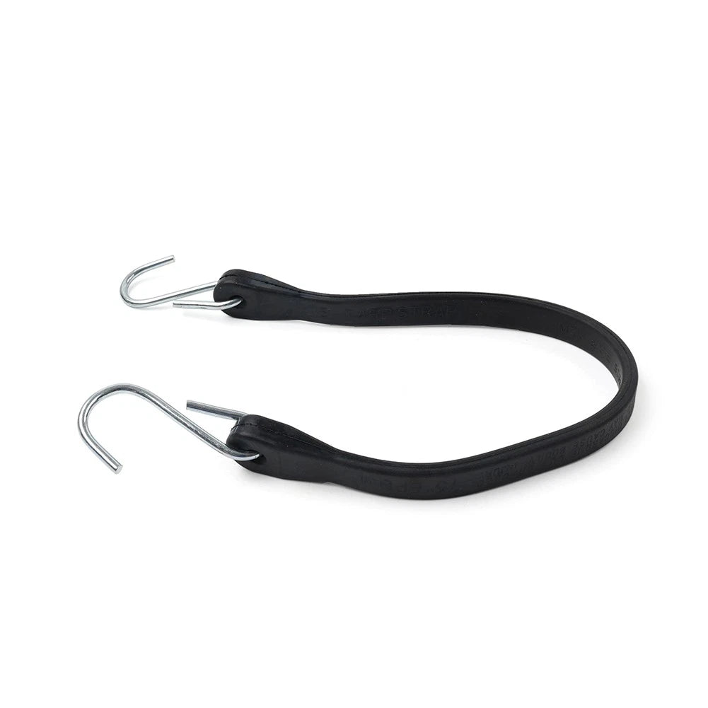 15" Heavy Duty Rubber Tarp Straps Tie Down Bungee Cords With Hooks