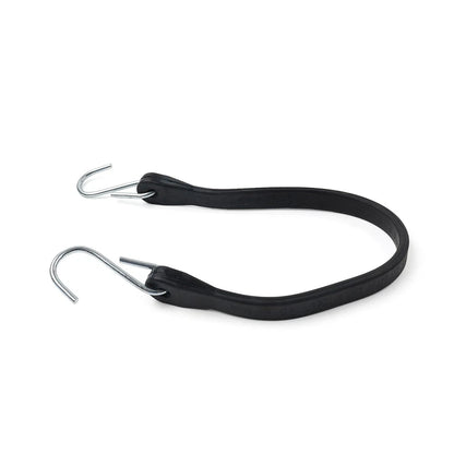 15" Heavy Duty Rubber Tarp Straps Tie Down Bungee Cords With Hooks
