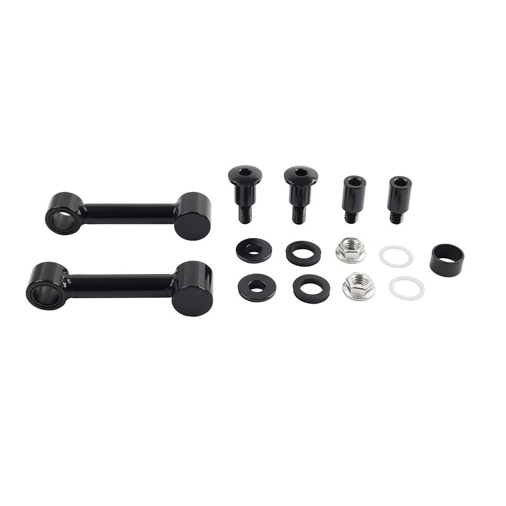 Front Mudguard Mount Bracket Kit For Harley Softail Springer FXSTS 1993-2006 Blk