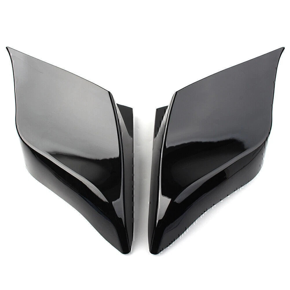 Stretched Side Cover Extended Cap For Harley Touring Baggers 2009-2013 2012 2011