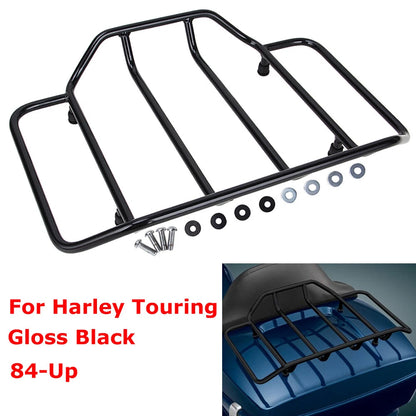 Tour Pack Pak Trunk Top Luggage Rack For Harley Touring Road King Electra Glide