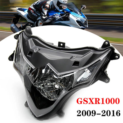Front Headlight for GSXR1000 2009 10 11 12 13 14 15 16 Suzuki Headlamp Assembly