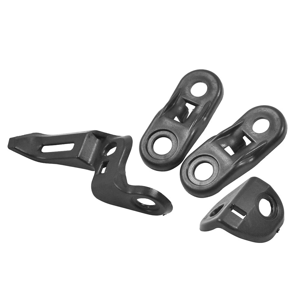 4PCS Fairing All Fixed Bracket For Honda CBR1000RR 2008-2017 Black