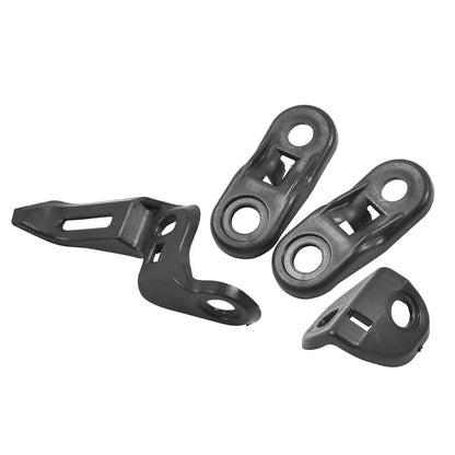 4PCS Fairing All Fixed Bracket For Honda CBR1000RR 2008-2017 Black