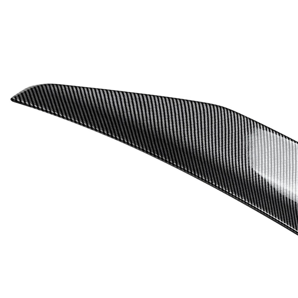 Carbon Fiber Look Rear Trunk Spoiler Wing For Audi A4 B8.5 S4 Sedan 2013-16
