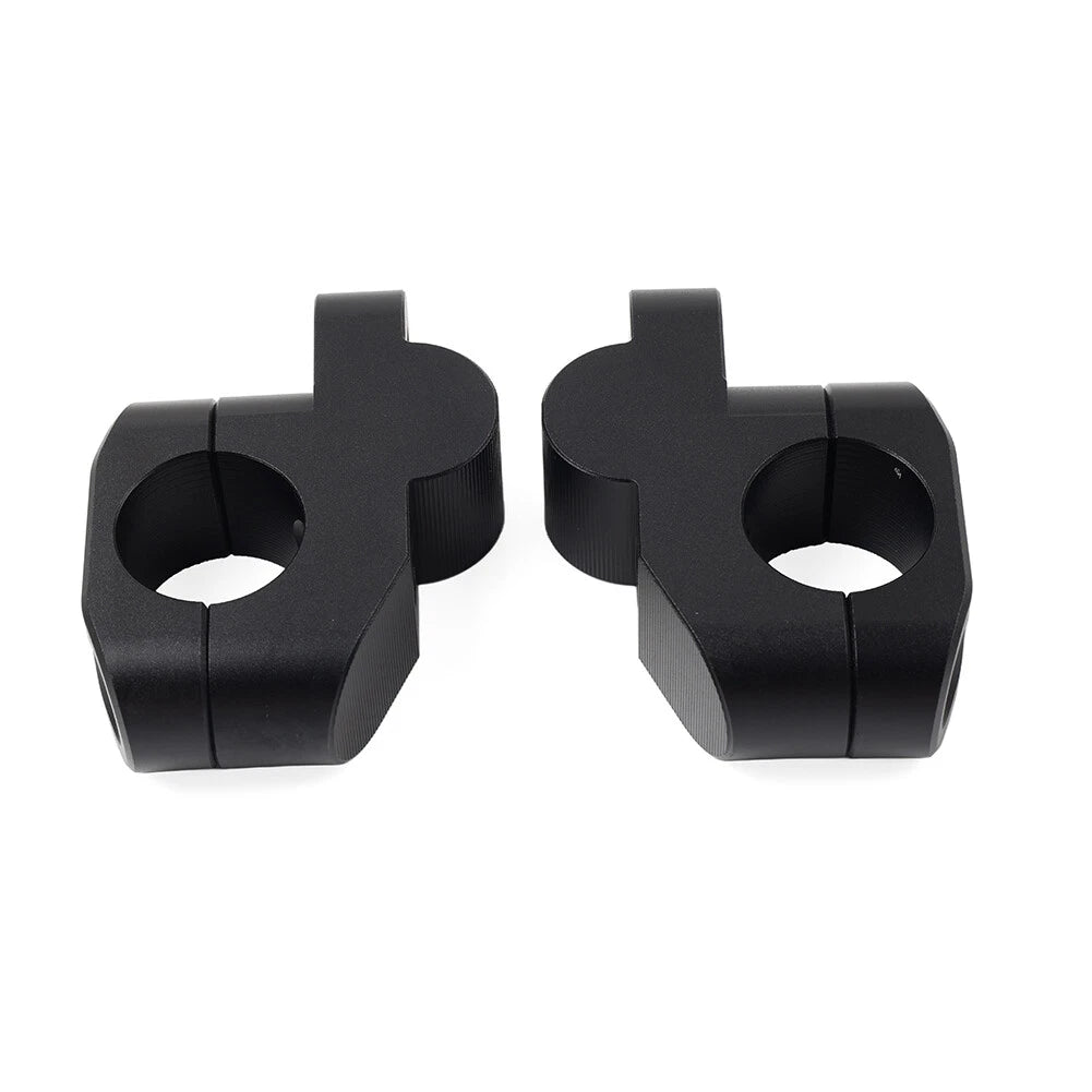1 25mm Offset Handlebar Clamp Mount Riser For Honda For Suzuki For Yamaha