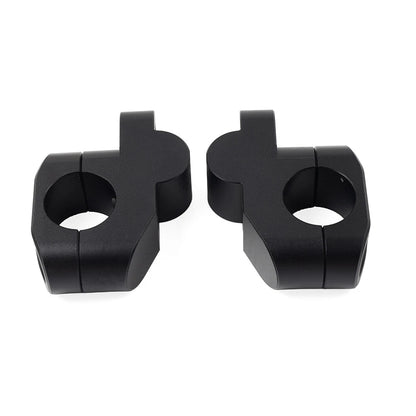 1 25mm Offset Handlebar Clamp Mount Riser For Honda For Suzuki For Yamaha
