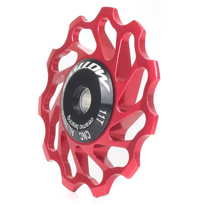 11T Rear Derailleur Guide Pulley with Ceramic Sealed Bearing Jockey Wheel Alloy
