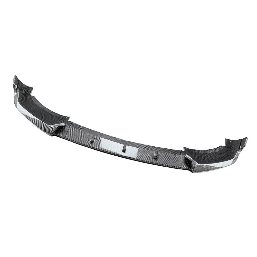 Carbon Fiber Look Front Bumper Splitter Lip For BMW X6 G06 M Sport 2019-2023