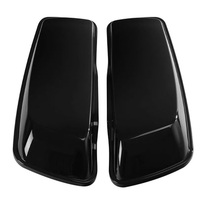 Vivid Black Hard Saddlebag Lids Fit For Harley Touring Street Road Glide 2014-24