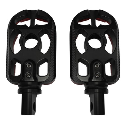 Driver Floorboards Footboards &10mm Rear FootPegs For Harley Electra Glide 09-Up