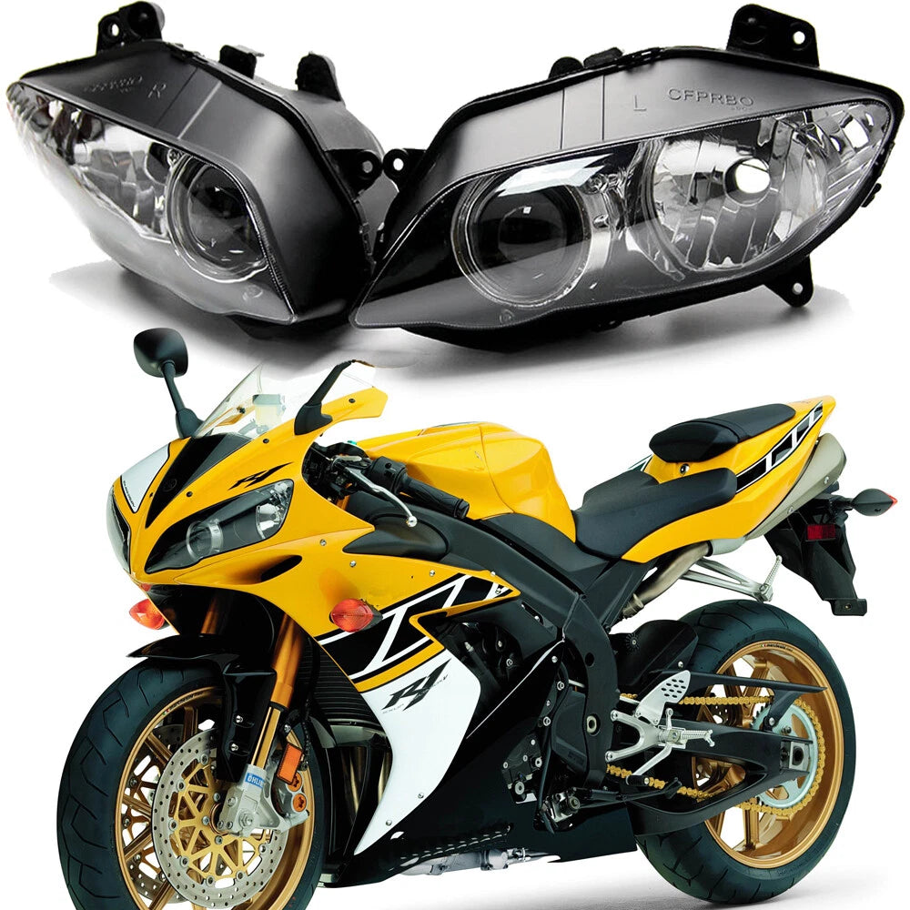 R1 Assembly Headlight for Yamaha YZF R1 2004 2005 2006 YZFR1 Headlamp Light Lamp