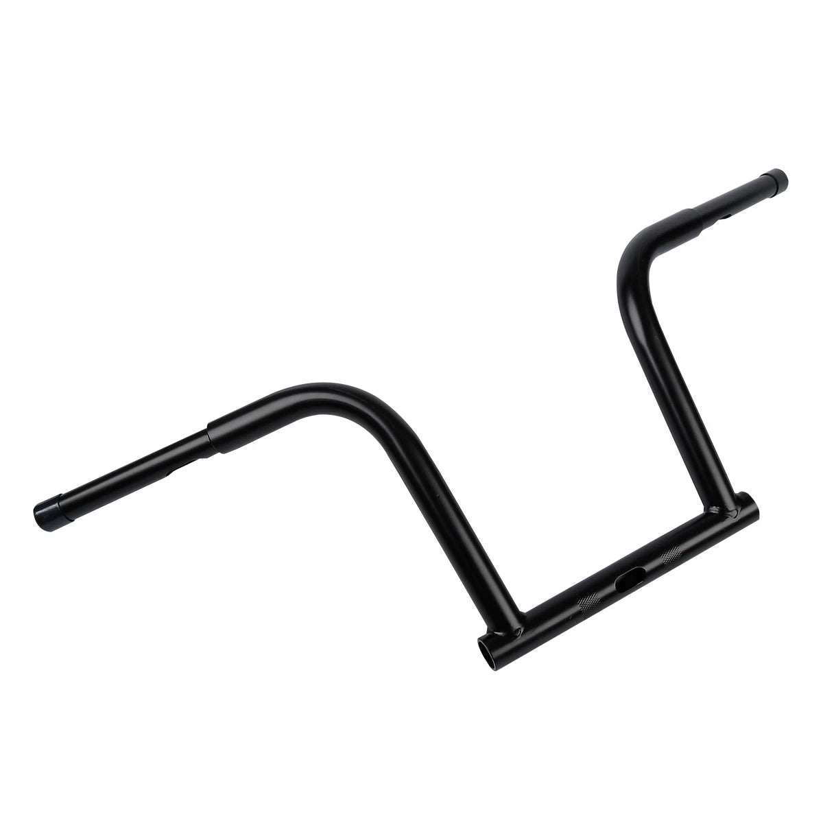 Black 12" Rise Handlebar For Harley Dyna FLD 2012-16 Street Bob FXDB 06-17 Black