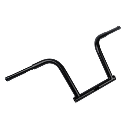 Black 12" Rise Handlebar For Harley Dyna FLD 2012-16 Street Bob FXDB 06-17 Black