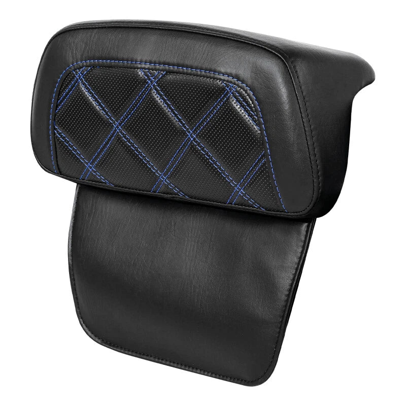 Driver & Passenger Seat Backrest Pad Fit For Harley Touring Electra Glide 14-23