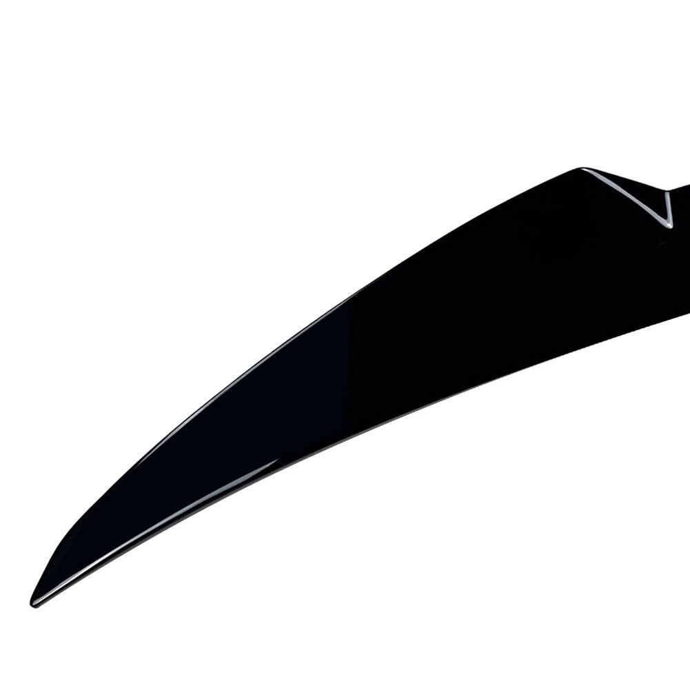 Rear Trunk Spoiler Wing Lip For BMW 5 Series E60 Sedan 2004-2010 Glossy Black