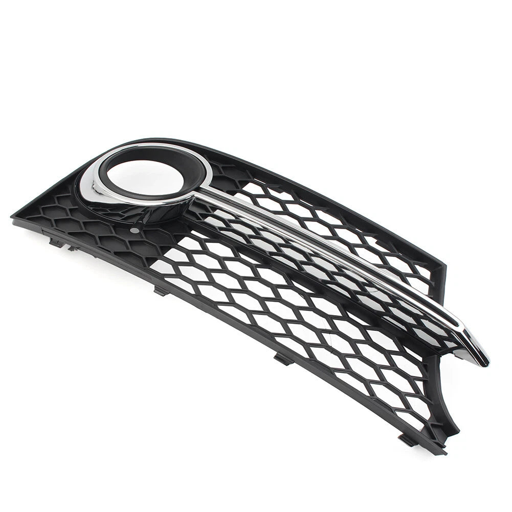 For Audi TT MK2   TTS 11-14 R Front Bumper Honeycomb Fog Light Grille Cover