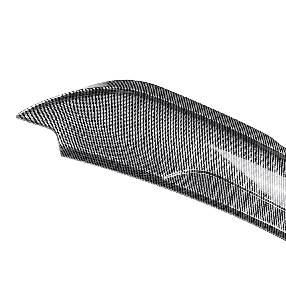 Rear Trunk Lip Spoiler Wing For Ford Mustang 2 Door Coupe 2015-2022 Carbon Fiber