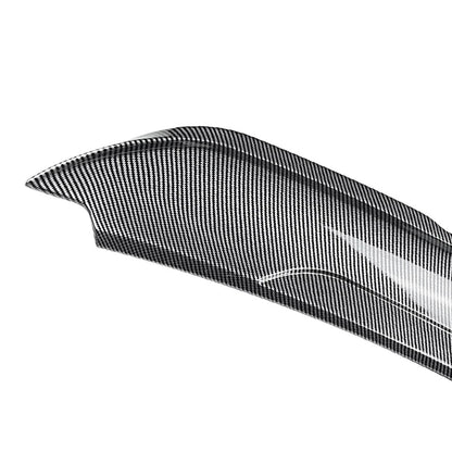 Rear Trunk Lip Spoiler Wing For Ford Mustang 2 Door Coupe 2015-2022 Carbon Fiber